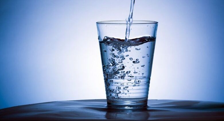 voda pri liečbe osteochondrózy