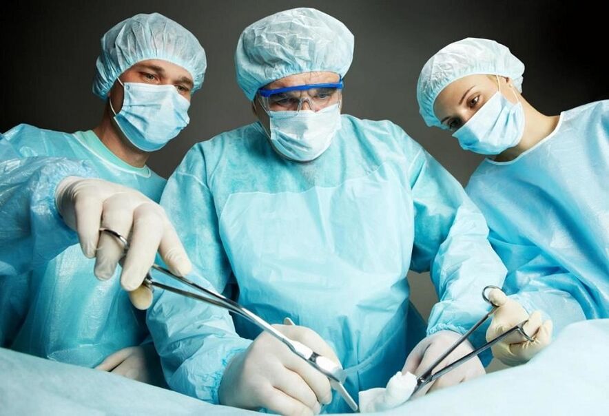 chirurgická intervencia pre hrudnú osteochondrózu